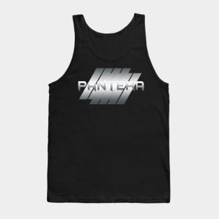 Metallic Illustration Pantera Tank Top